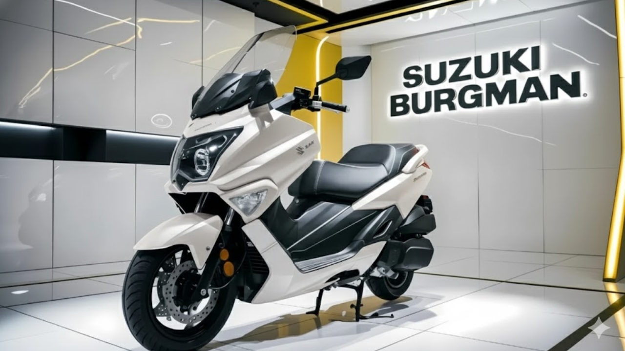 2026 Suzuki Burgman Review: Premium Maxi-Scooter Design, Smooth Engine & Smart Features
