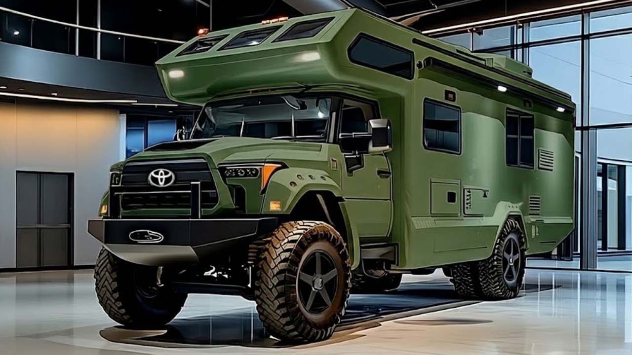 2026 Toyota Camper Motorhome Review: Most Powerful & Heavy-Duty Overland Camper Ever